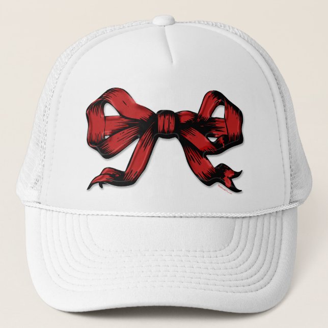 Big Red Bow Hat (Front)