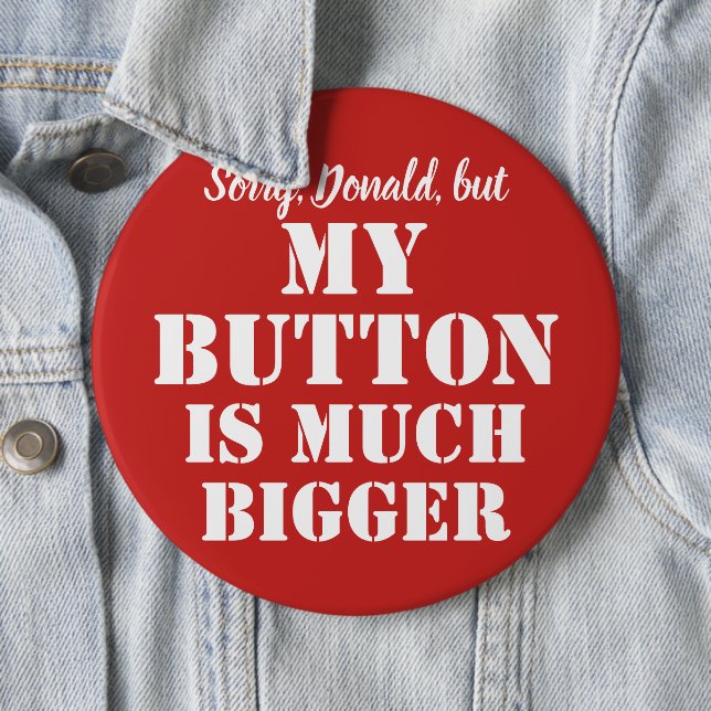 Big Red Button sarcasm - customizable (In Situ)