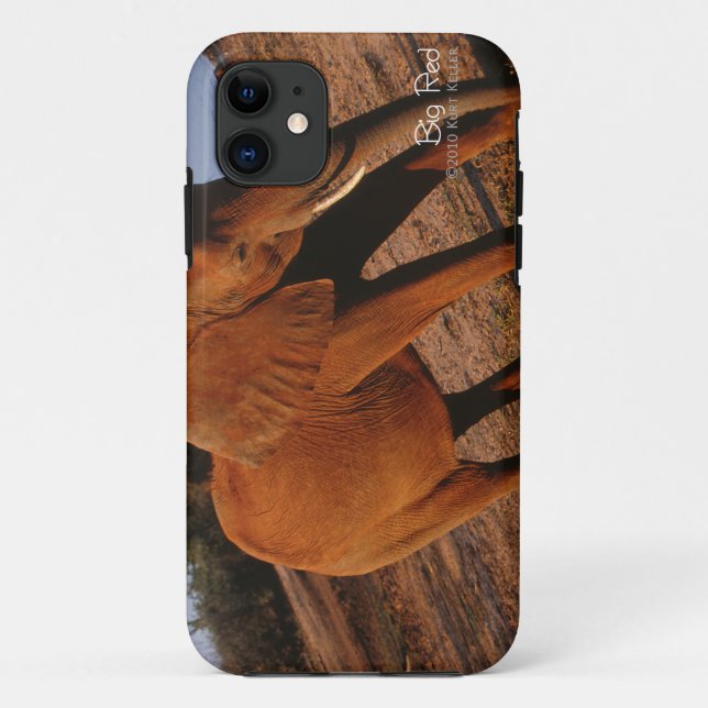 Big Red Case-Mate iPhone Case (Back)