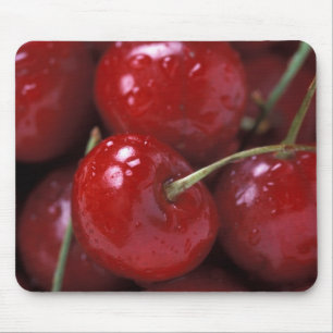 Big Red Cherries Mouse Mat