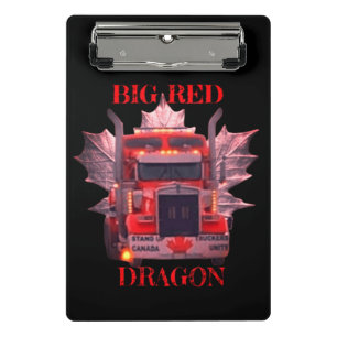 BIG RED DRAGON MINI CLIPBOARD