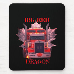 BIG RED DRAGON MOUSE MAT