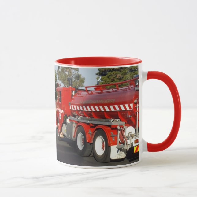 Big Red Fire Engine, Mug (Right)