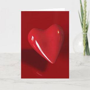 Big Red Heart Card