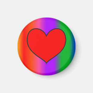 Big Red Heart  Magnet