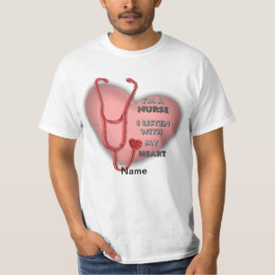 Big red heart nurse  T-Shirt