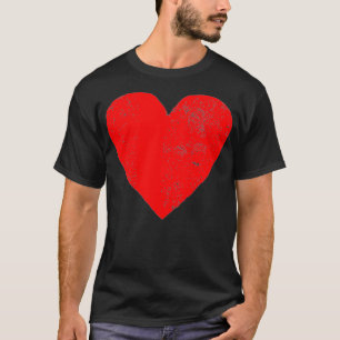 Big Red Heart Valentine's Day Premium T-Shirt