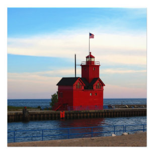 Big Red - Holland, MI Photo Print