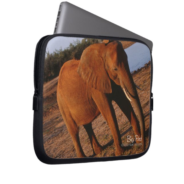 Big Red Laptop Sleeve (Front Right)