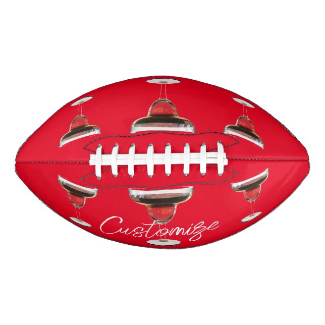 Big Red Margarita Cocktail Drink Thunder_Cove American Football (Front)
