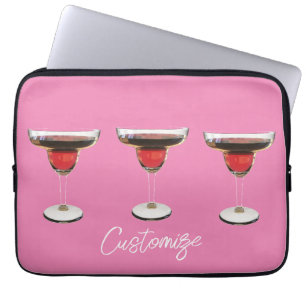 Big Red Margarita Cocktail Drink Thunder_Cove Laptop Sleeve