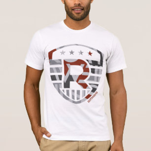 Big Red - Men - White T-Shirt