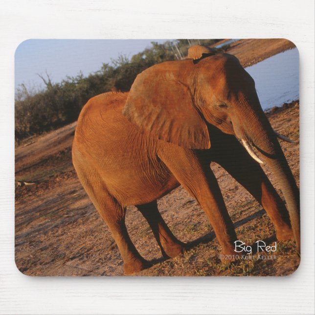 Big Red Mouse Mat (Front)