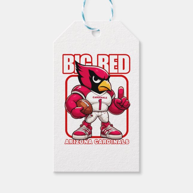 Big Red no 1 Gift Tags (Front)