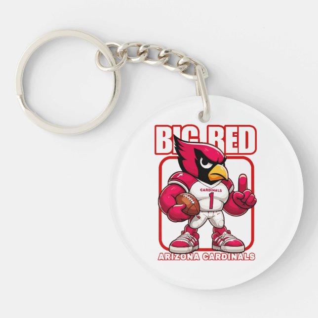 Big Red no 1 Key Ring (Front)