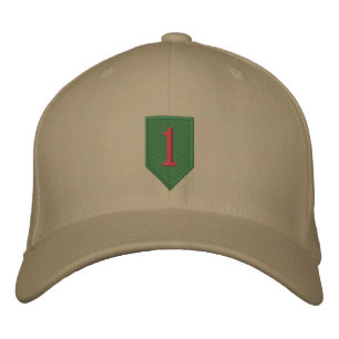 Big Red One Patch Embroidered Hat