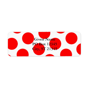 Big Red Polka Dot
