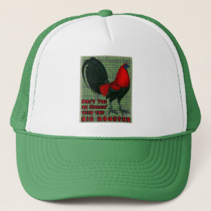 Big Red Rooster Trucker Hat