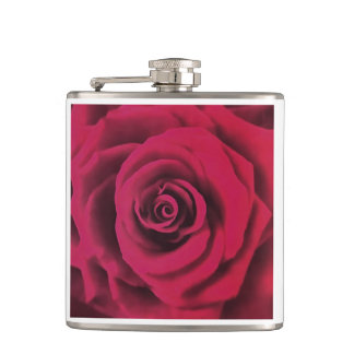 Big Red Rose Hip Flask