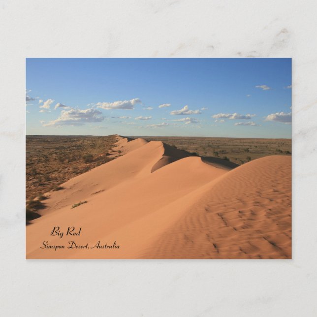 Big Red Sand Dune, Australia - Postcard (Front)