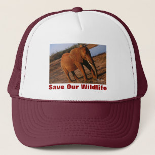 Big Red Save Our Wildlife Hat