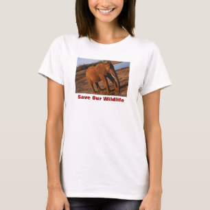 Big Red Save Our Wildlife T-Shirt
