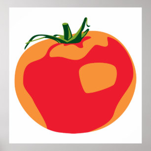 Big Red  Tomato Poster