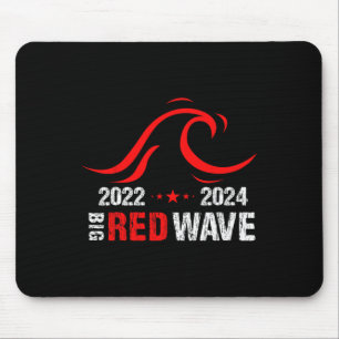 Big Red Wave Republican Gop Election Mouse Mat