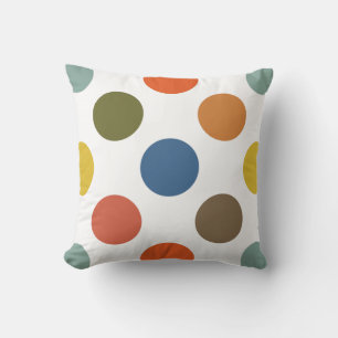 Big Retro Dots Cushion