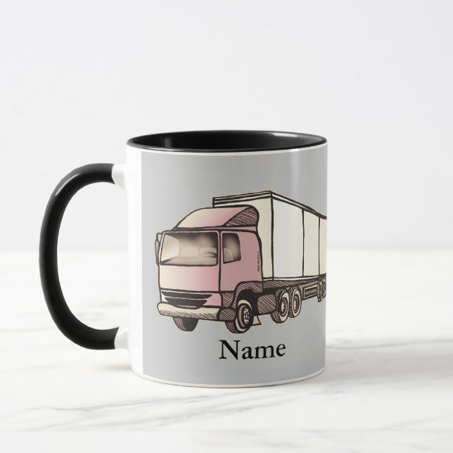 Big Rig Truck Mug (Left)