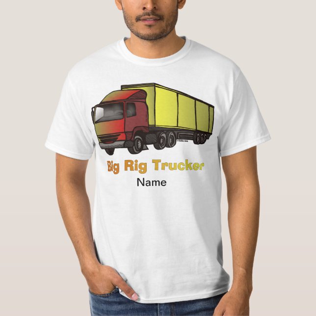 Big Rig Truck  t-shirt (Front)