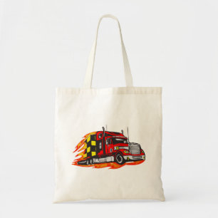 Big Rig Truck Tote Bag