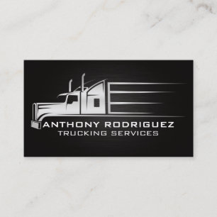 Big Rig Trucks Transport Business Card