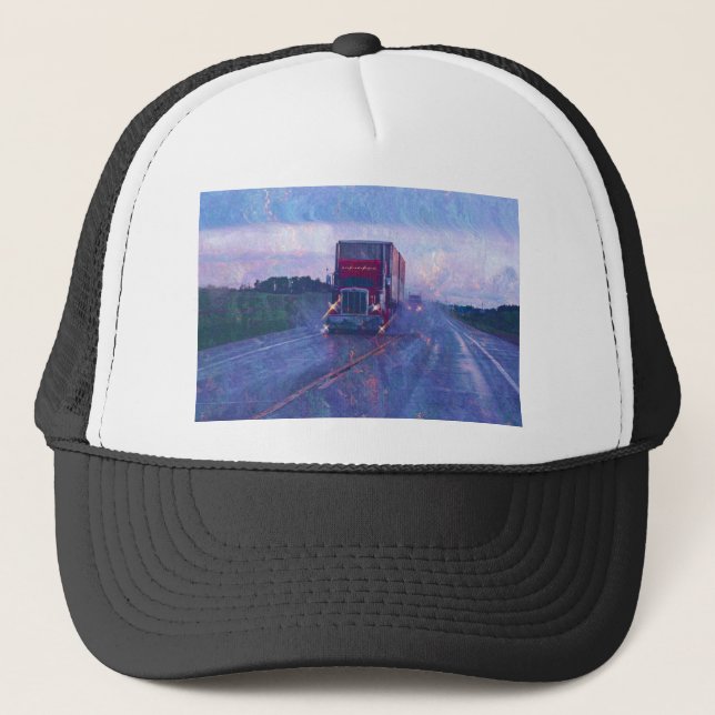 BIG RIGS TRUCK DRIVERS GEAR TRUCKER HATS (Front)