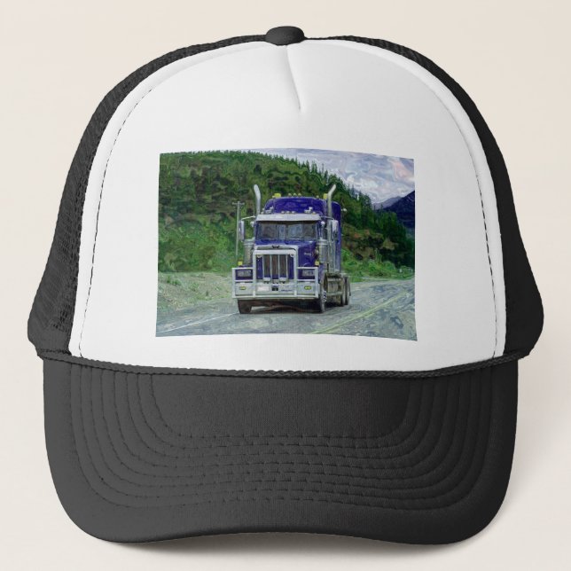 BIG RIGS TRUCK DRIVERS GEAR TRUCKER HATS (Front)