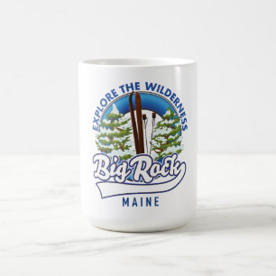 Big Rock Maine ski travel log Coffee Mug