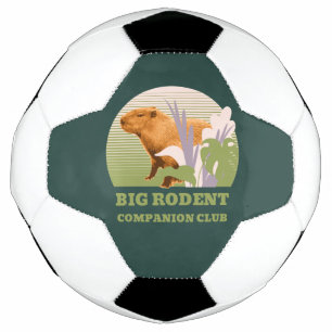 Big Rodent Companion Club Capybara Football