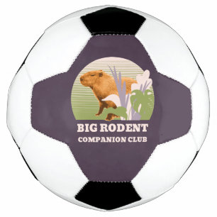 Big Rodent Companion Club Capybara Football