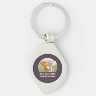Big Rodent Companion Club Capybara Key Ring