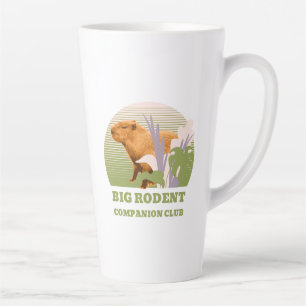 Big Rodent Companion Club Capybara Latte Mug