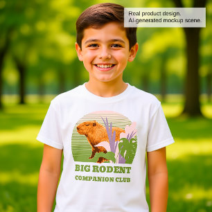Big Rodent Companion Club Capybara T-Shirt