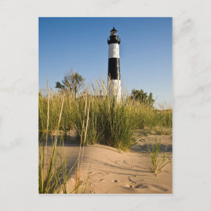 Big Sable Lighthouse-postcardcopy Postcard