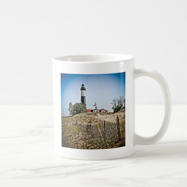 Big Sable Point Lighthouse Coffee Mug (Right)