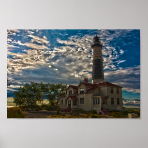 Big Sable Point Lighthouse, Michigan Poster