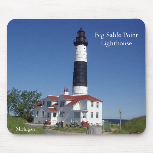 Big Sable Point Lighthouse mousepad (Front)