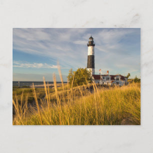 Big Sable Point Lighthouse On Lake Michigan Postcard