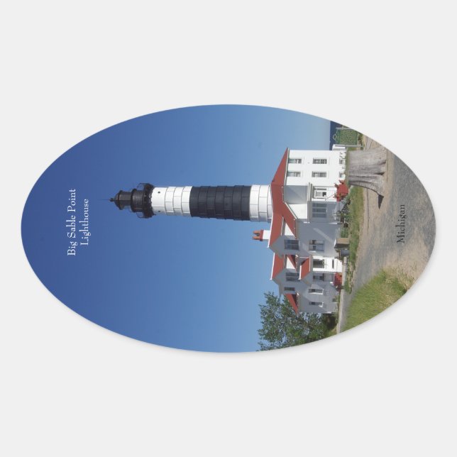 Big Sable Point Lighthouse sticker (Front)