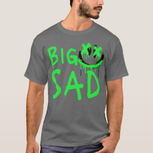 Big Sad Graffiti – Grey Unisex  T-Shirt