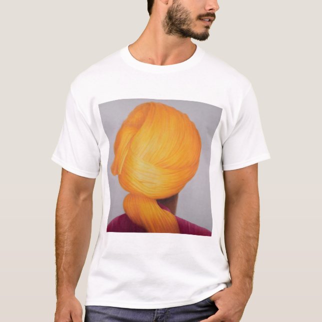 Big Saffron Turban T-Shirt (Front)