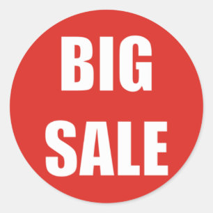 BIG SALE Discount Sticker